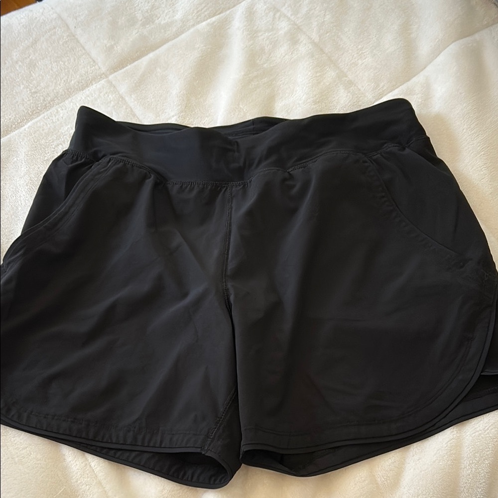 Lands’ End Black Swim Shorts